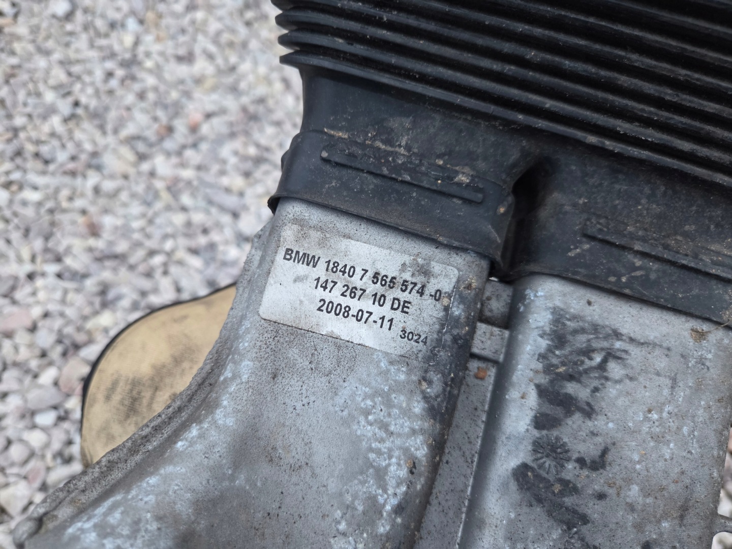 air hose BMW E60 E61 7561030