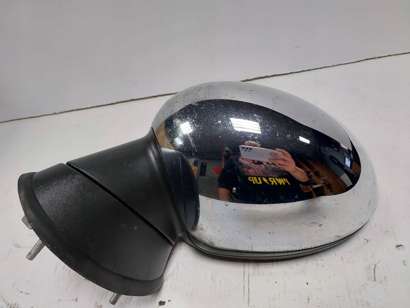 mirror left Mini Cooper R56 CHROM 3PIN 06-13 EU