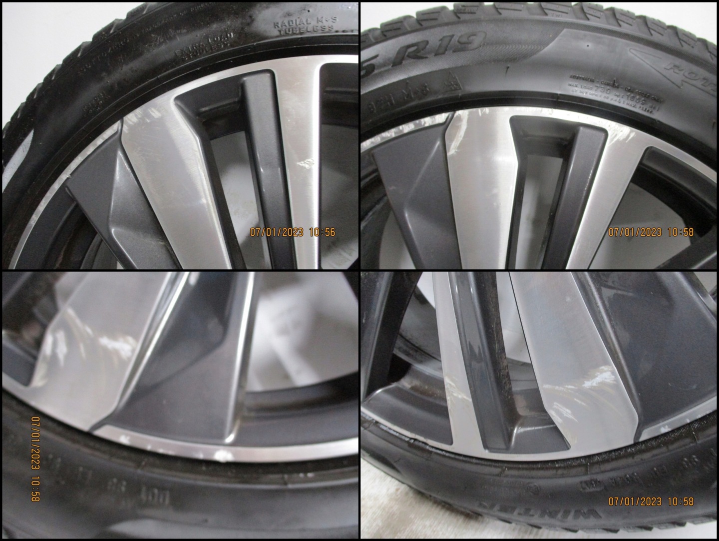 wheels discs tyres PEUGEOT 3008 R19 4MM M+S