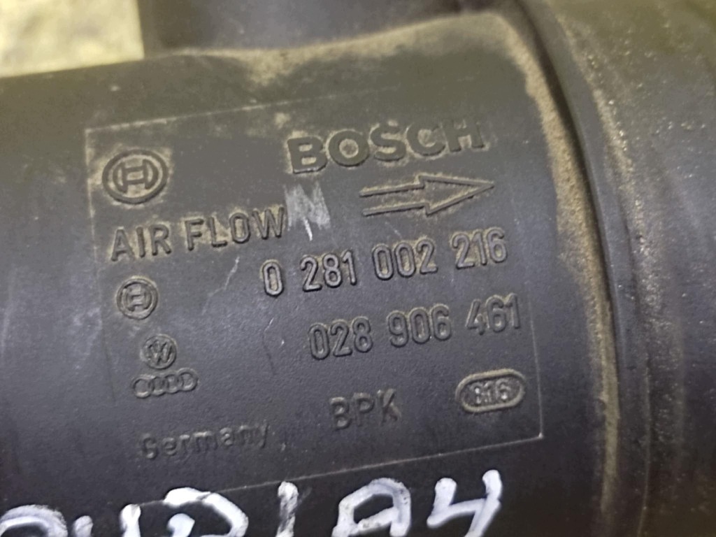 AUDI A4 B5 1.9 TDI flow meter 0281002216