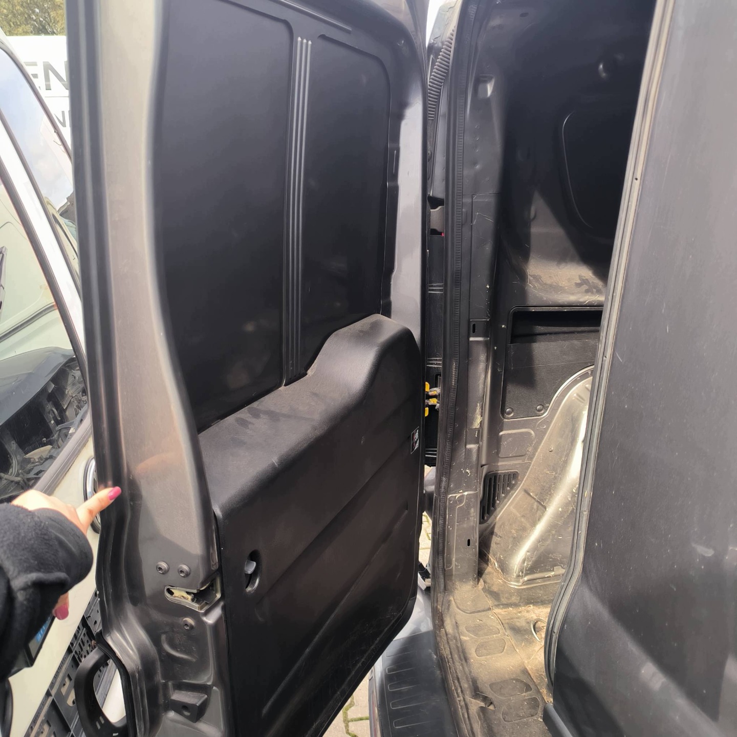 Tür links heck COLORE ESTERNO FIAT DOBLO II