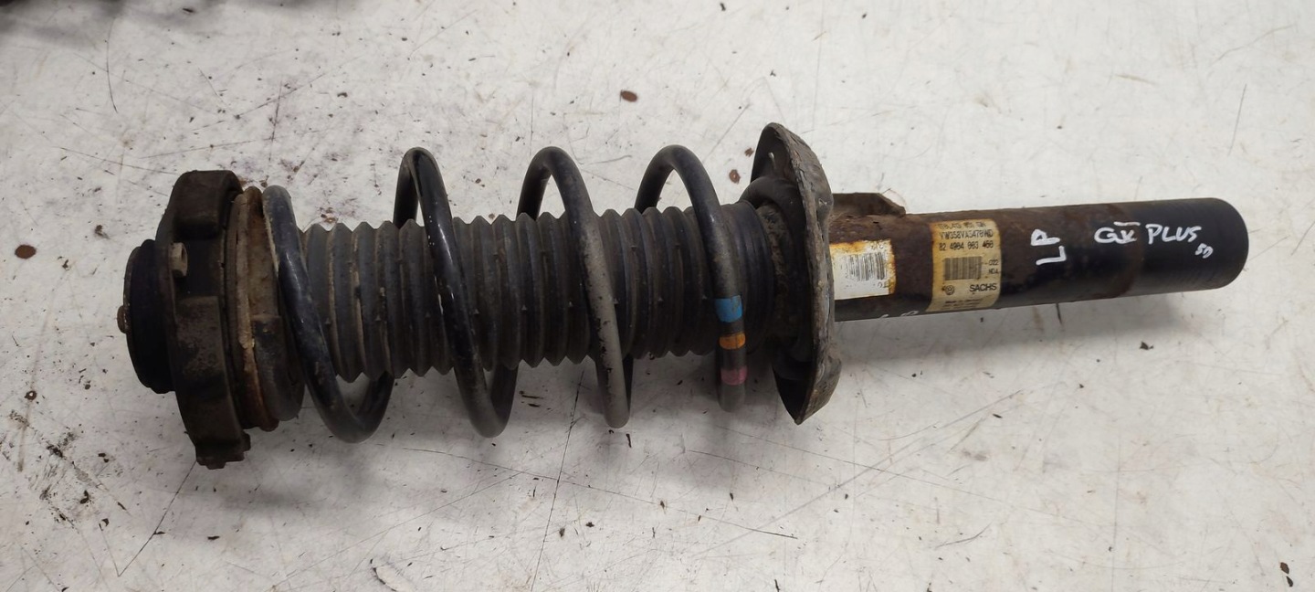 shock absorber spring front sususpension VW Golf plus 1,4 TSI