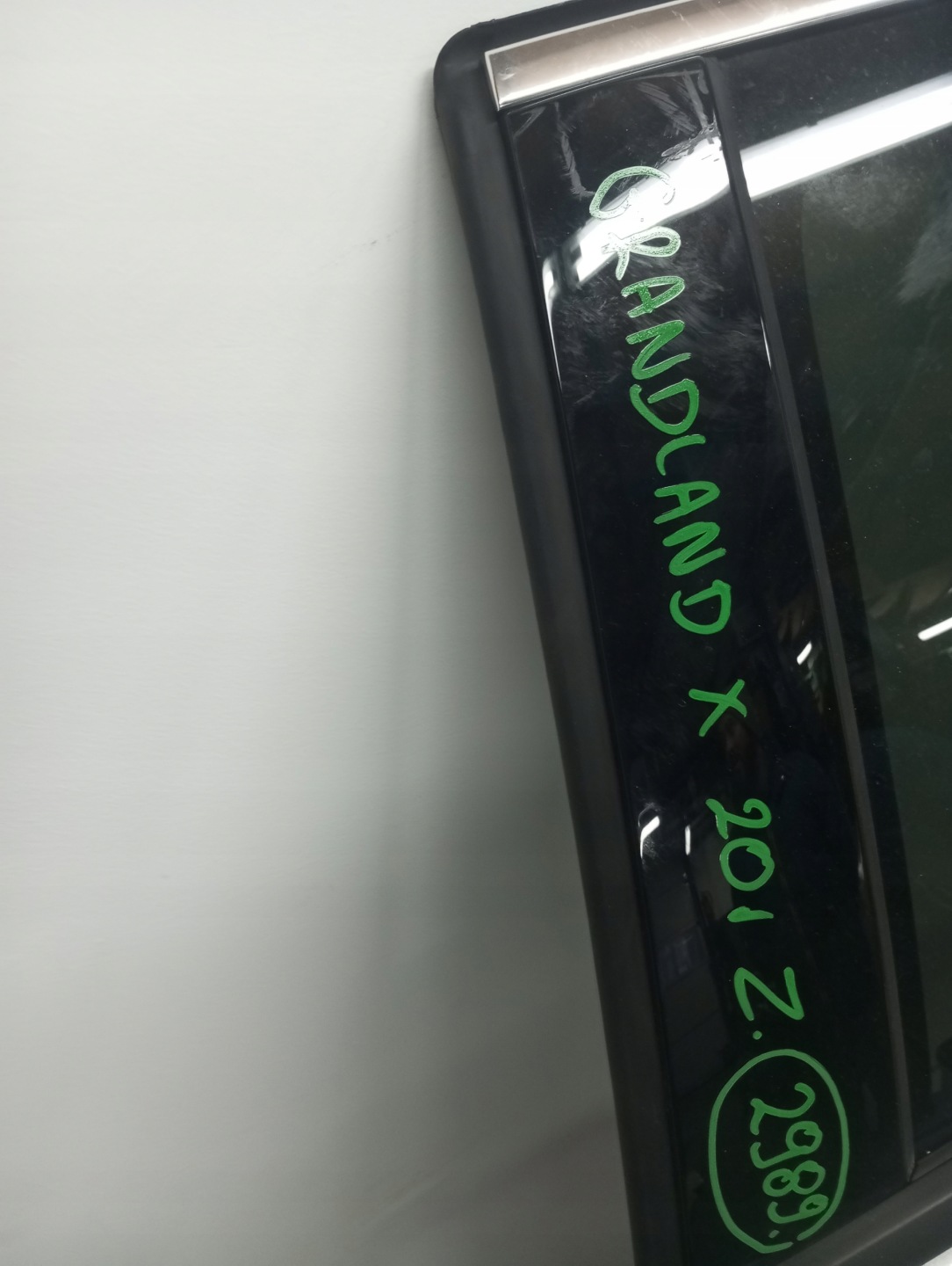 door left rear. OPEL GRANDLAND X
