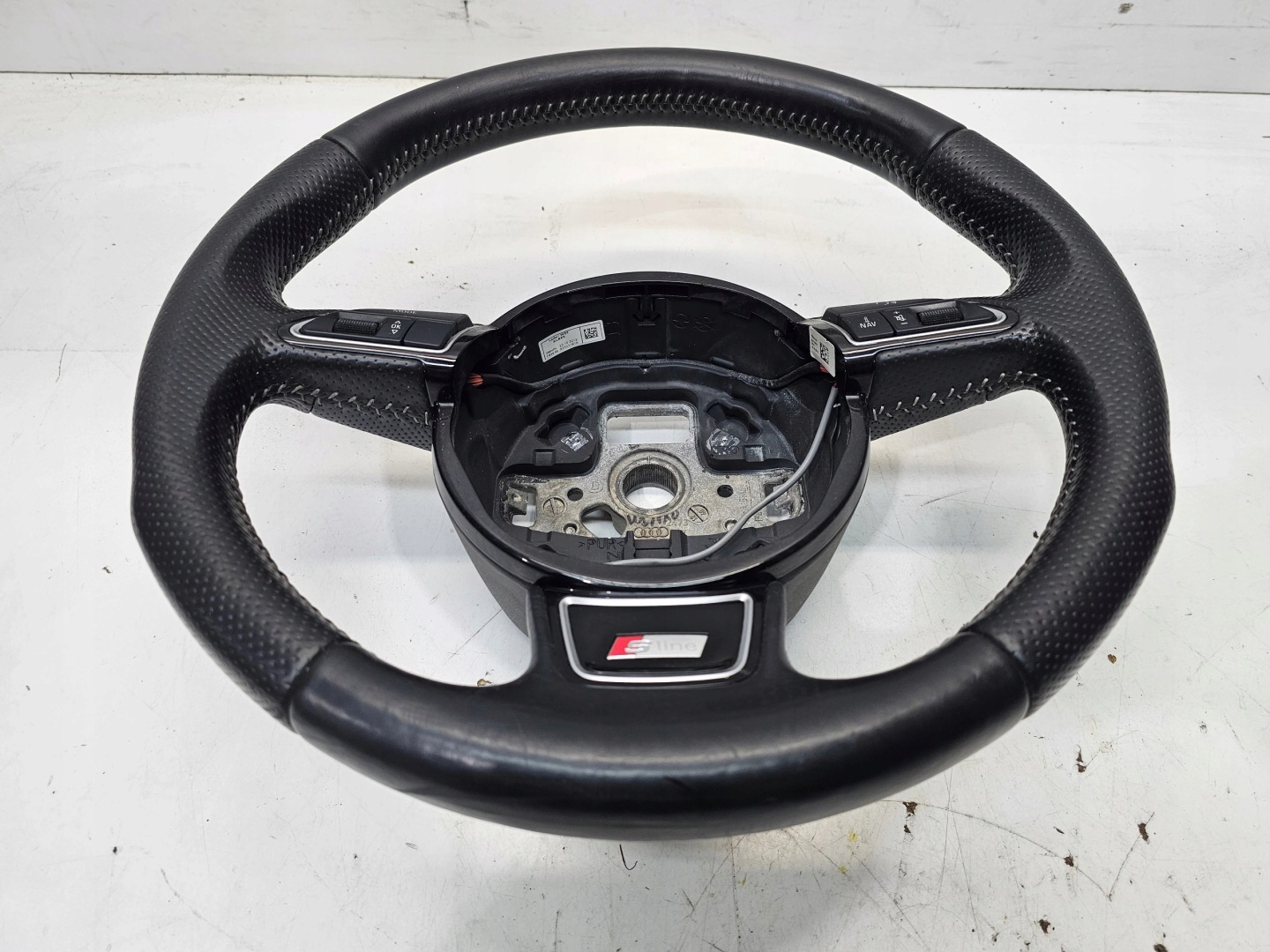 lenkrad Leder MULTIFUNKCJA S LINE AUDI A4 B8 A5 Q5 8K0419091CA