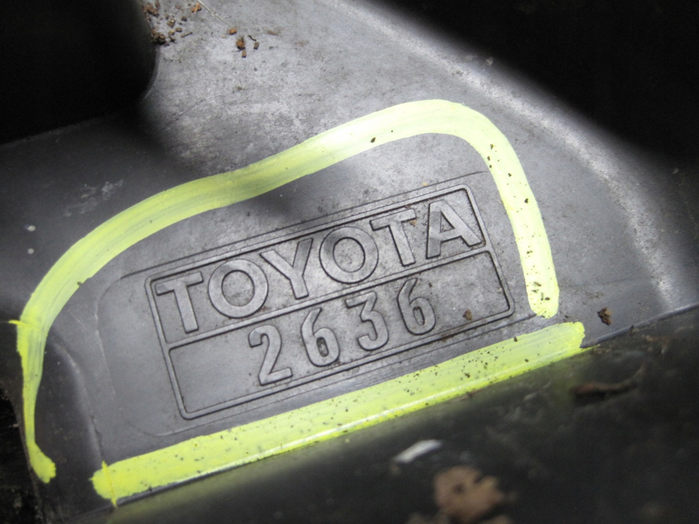 Gehäuse filter luft TOYOTA RAV 4 III 2636