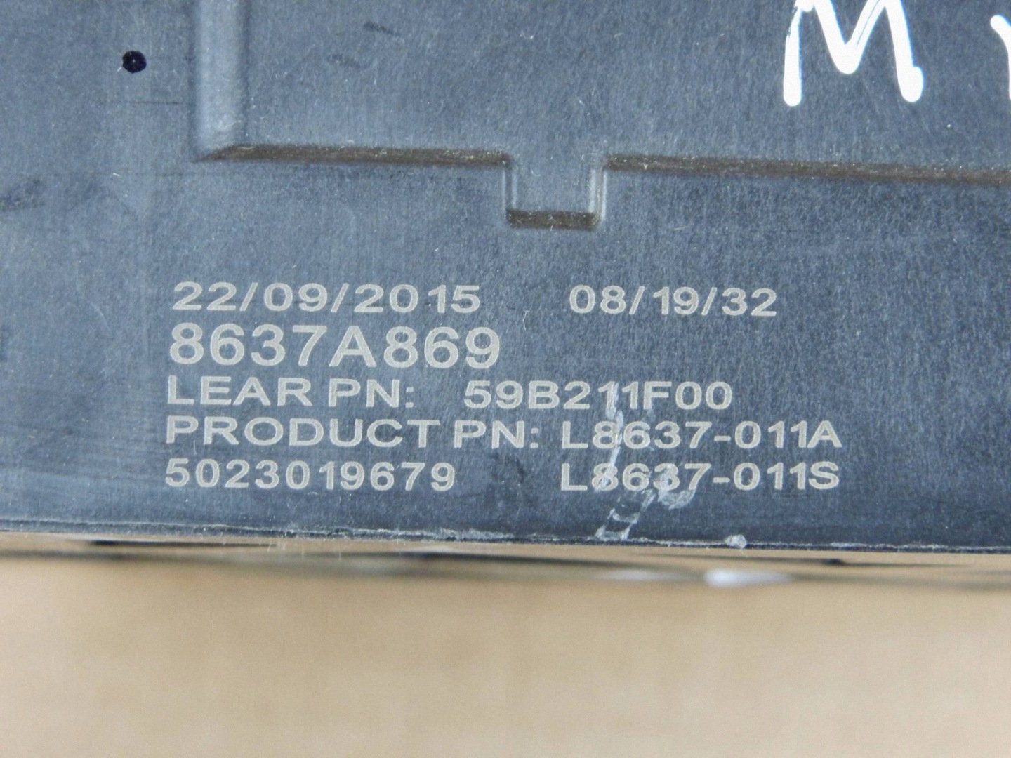 Mitsubishi Outlander III module computer control unit 8637A869