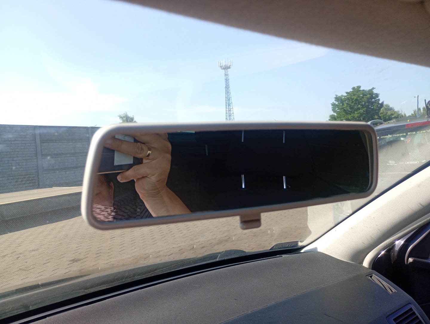 retrovisore interno WEWNETRZE centrale Skoda Fabia e 1 FL 05-07