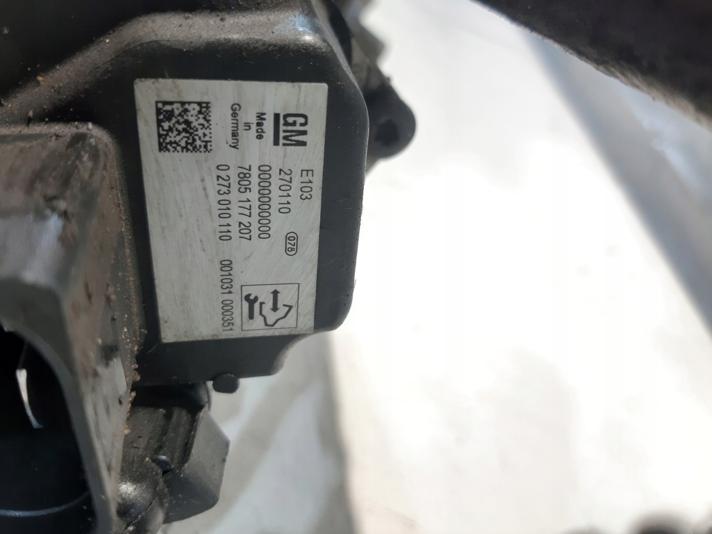 control drag rod servo steering OPEL ASTRA J IV 1.4B