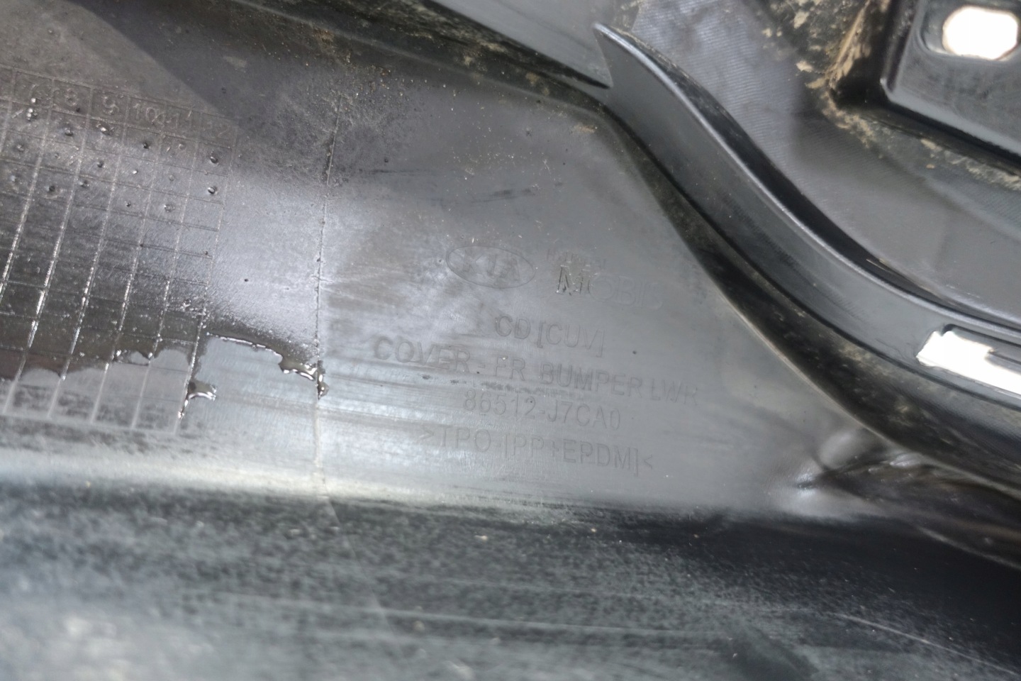 KIA XCEED 2019- SPOILER accessori Paraurti Anteriore 86512-J7CA0