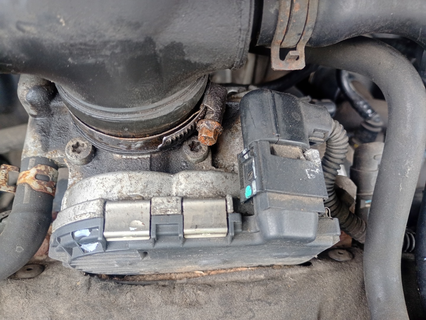 valvola a farfalla Opel Corsa D 06-10 OE 0280750133