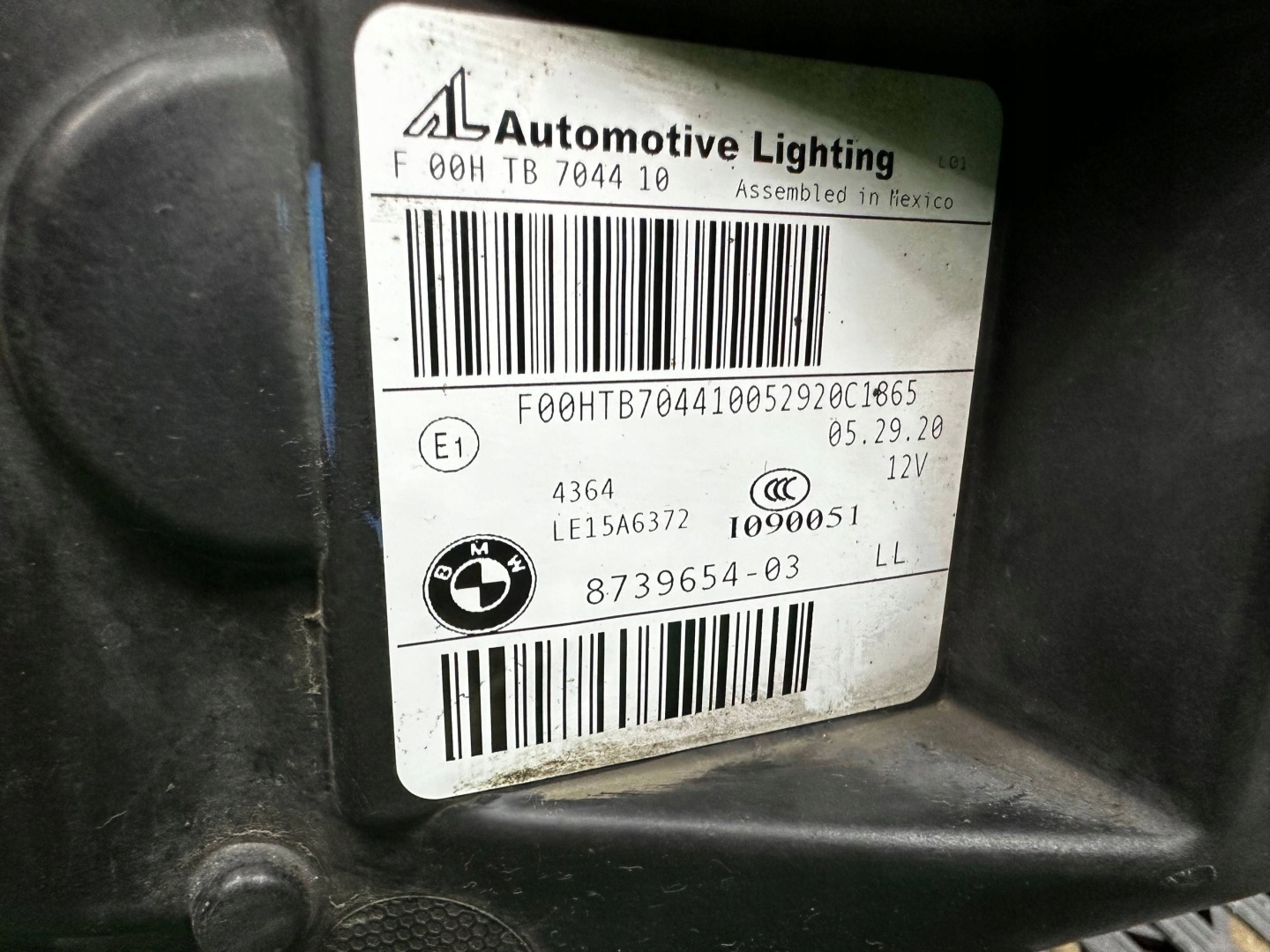Reflektor BMW X3 G01 X4 G02 8739654