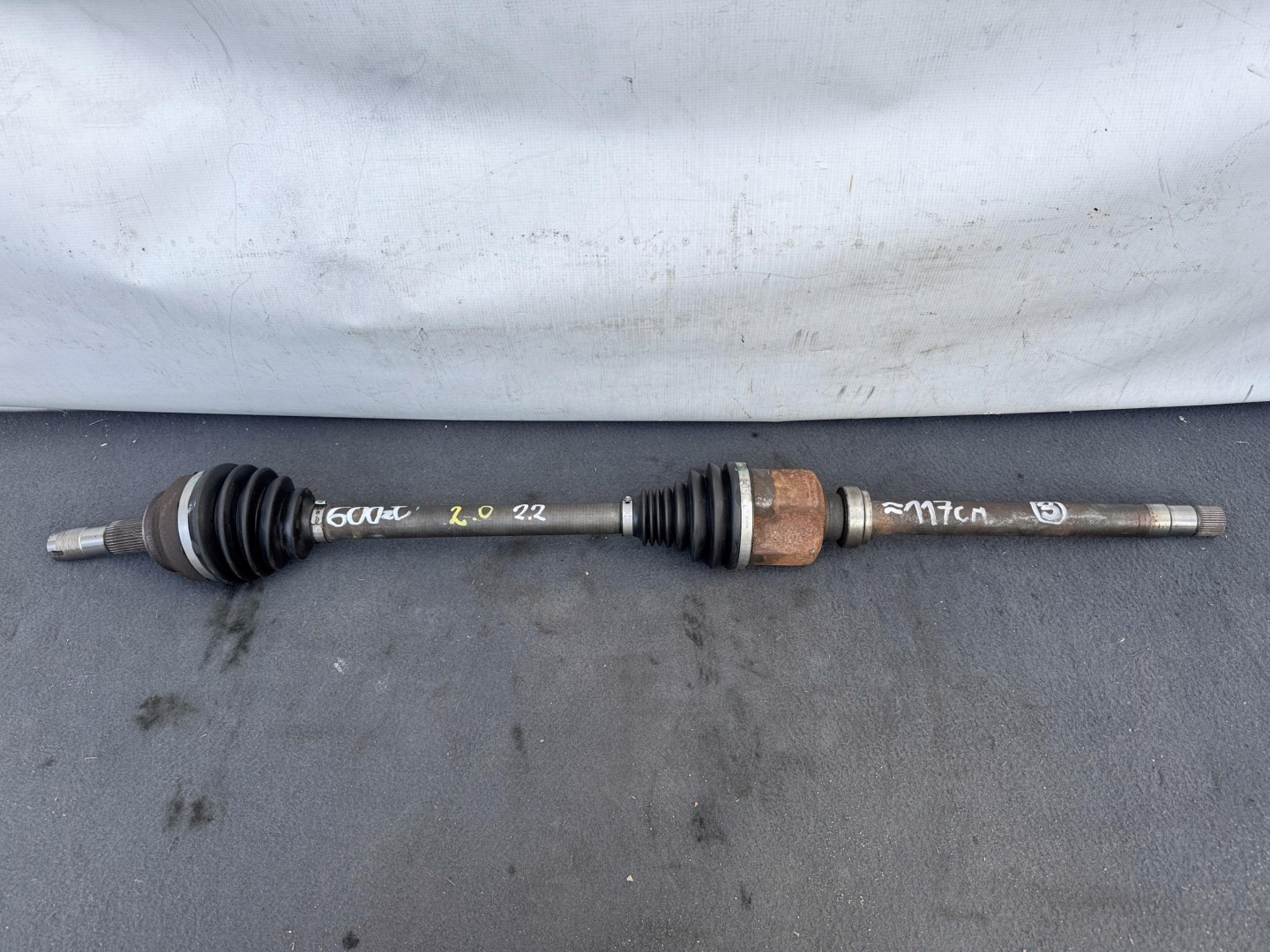 BOXER JUMPER 2.0 2.2 B-HDI 17- semi-axis right long 117cm nice originál