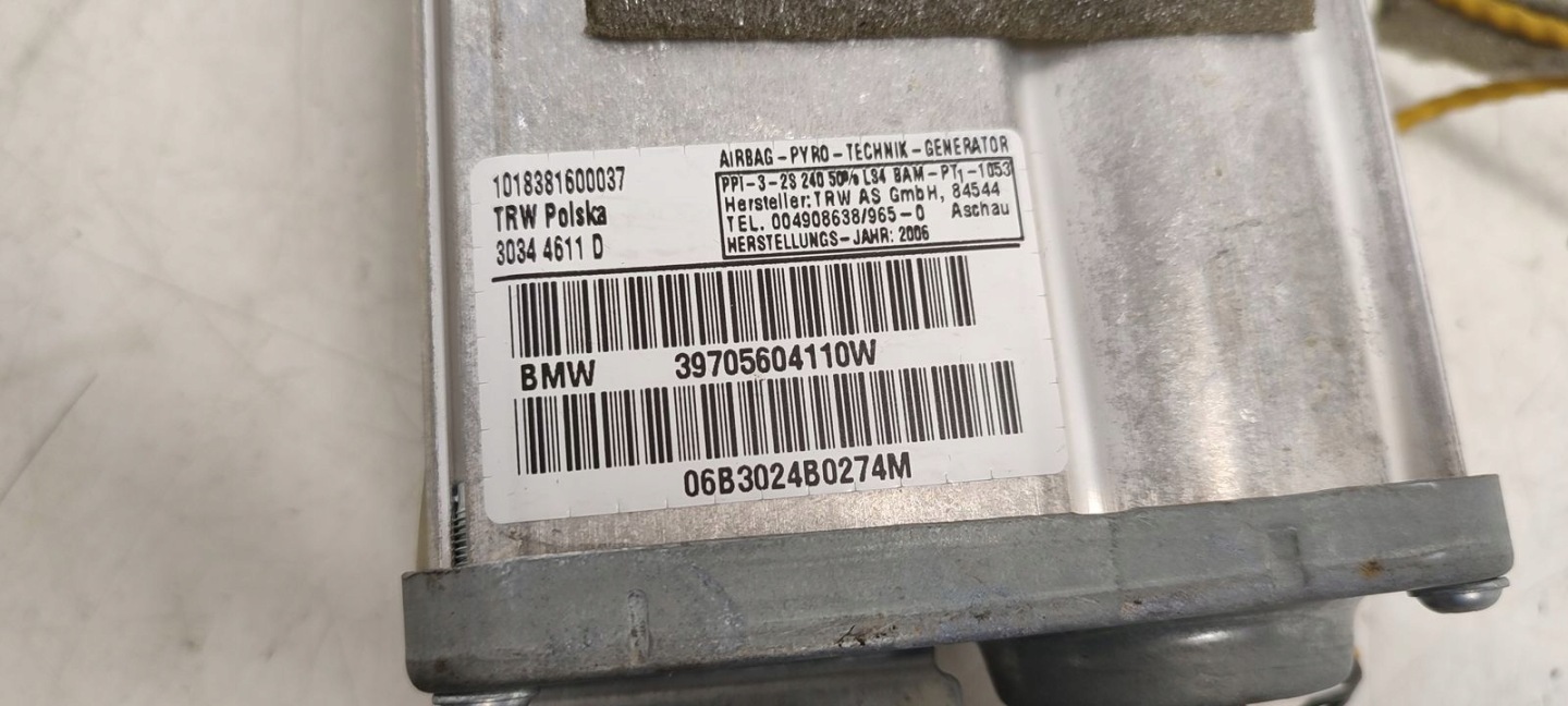 airbags air bag gurten sensor BMW E83 X3 2,0D