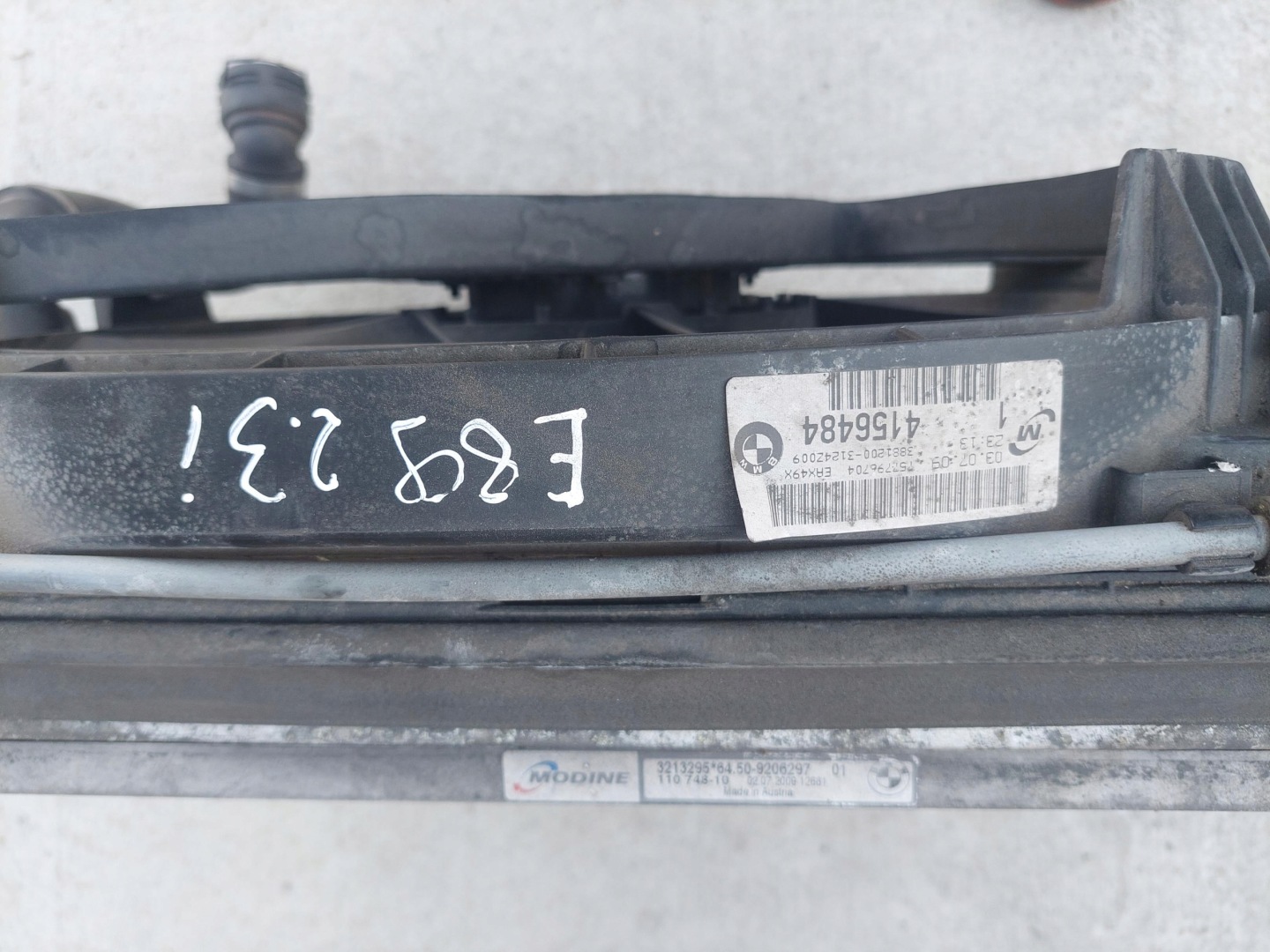 radiatore KOMPLET radiatore VENTOLA BMW Z4 E89 2.3 e
