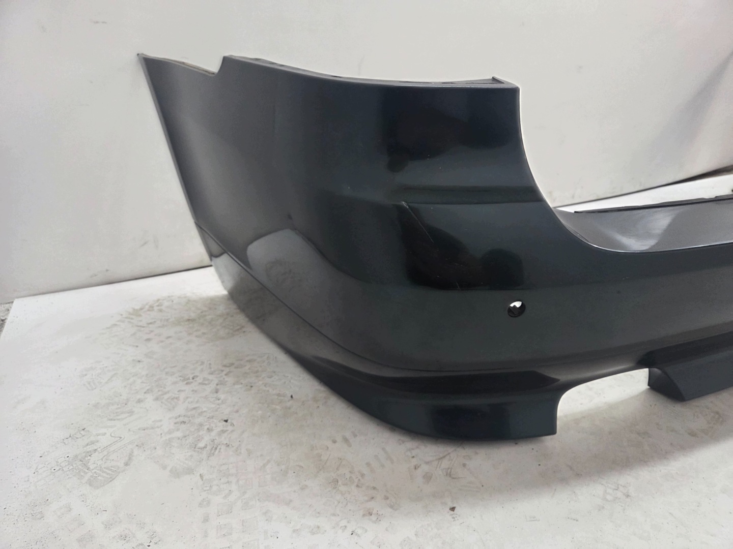 bumper rear BMW E61 LIFT TIEFGRUEN A43/6