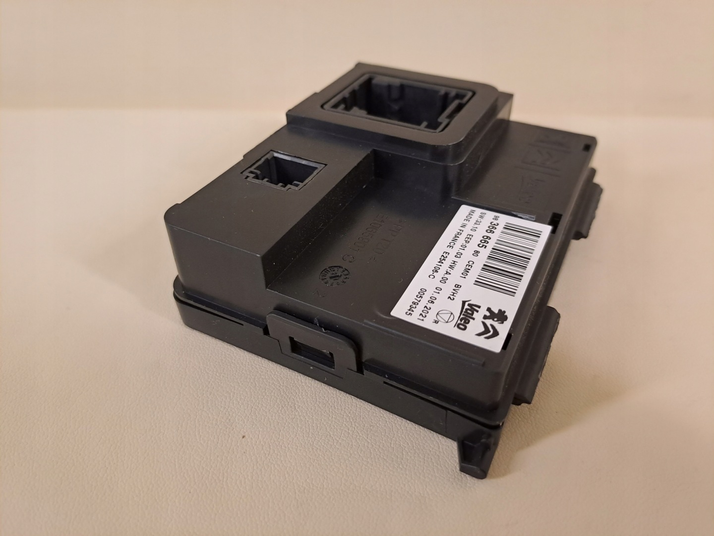 OPEL CORSA F 21r module control unit of the air conditioning