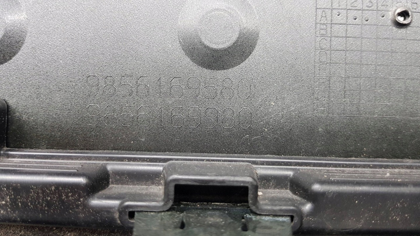 PEUGEOT RIFTER PARTNER 2023 - bumper front 9856169580