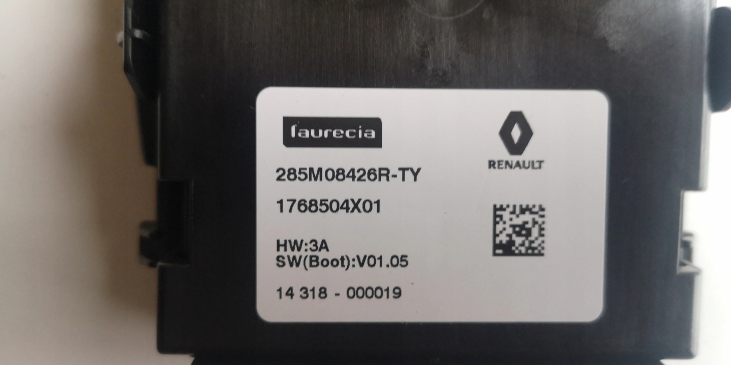 switch seats RENAULT ESCAPE V 285M08426R