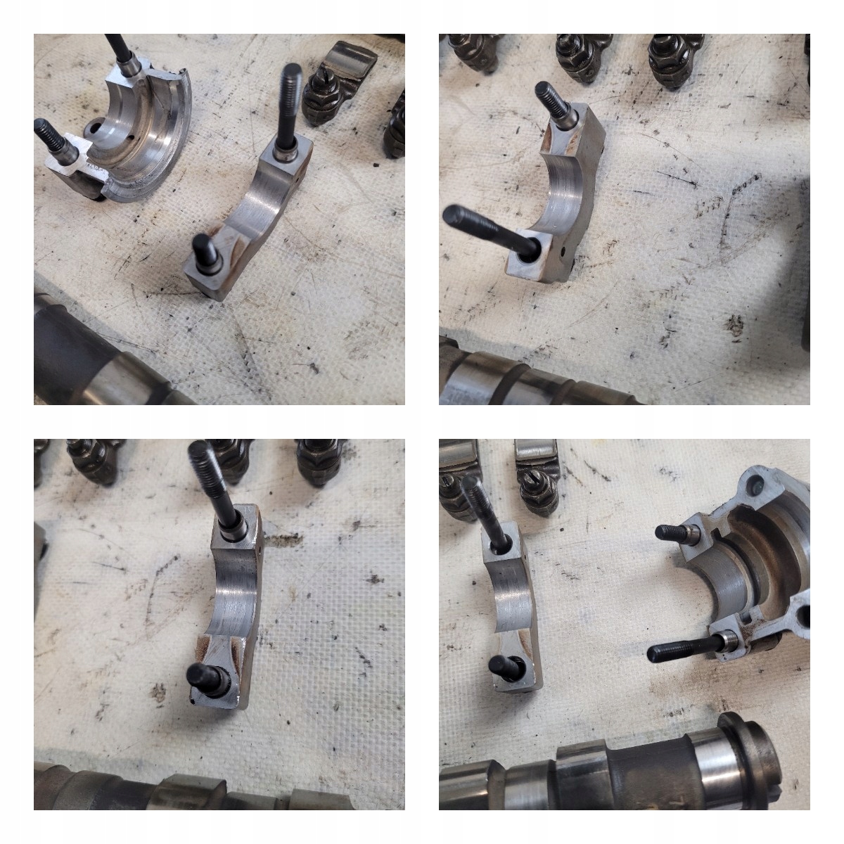 TESTATA P75-8 + ALBERI A CAMME + Coperchio HONDA CRV e 2.0B 108KW