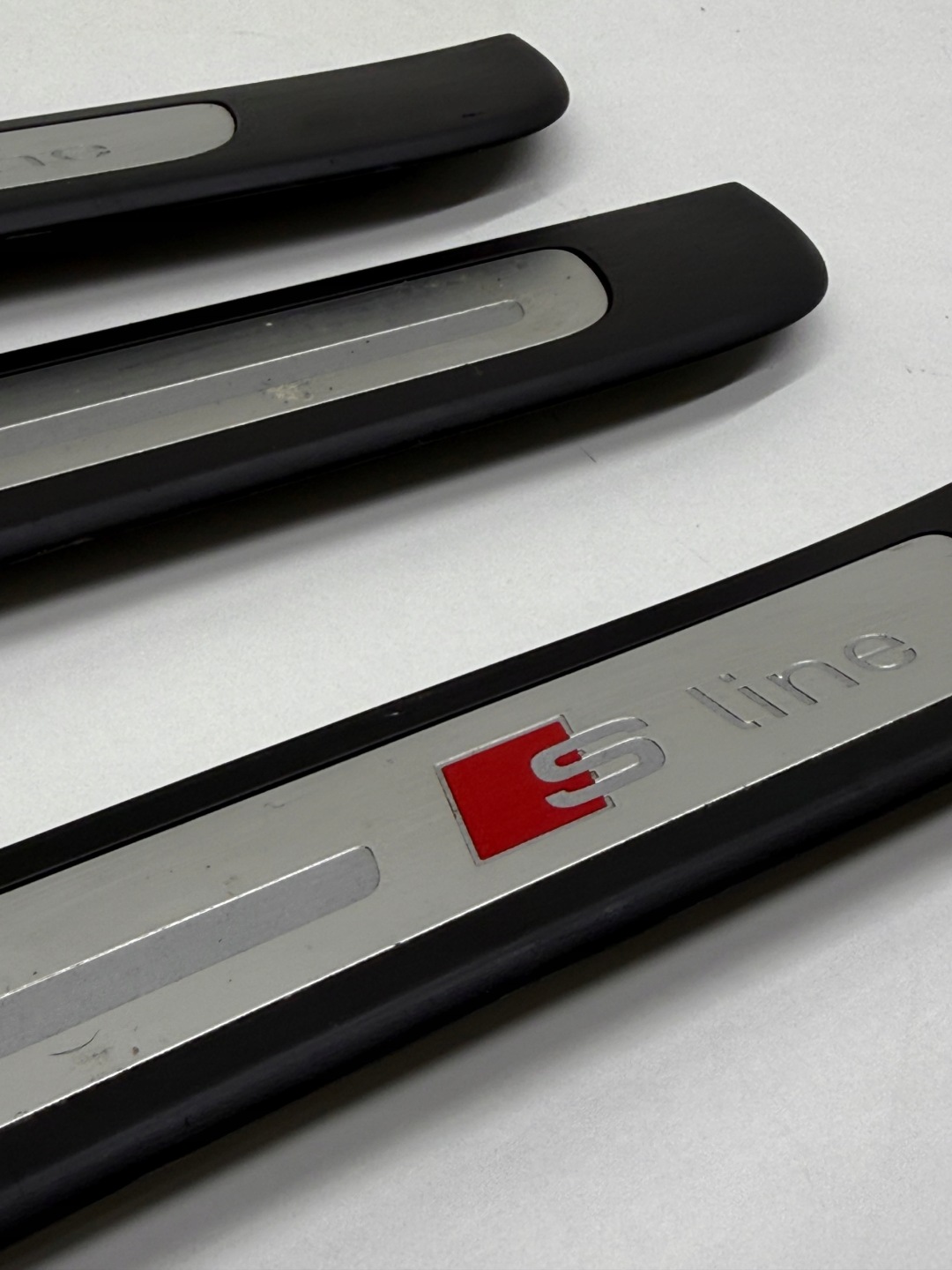 AUDI A6 C7 S-LINE mouldings caps threshold KOMPLET SLINE