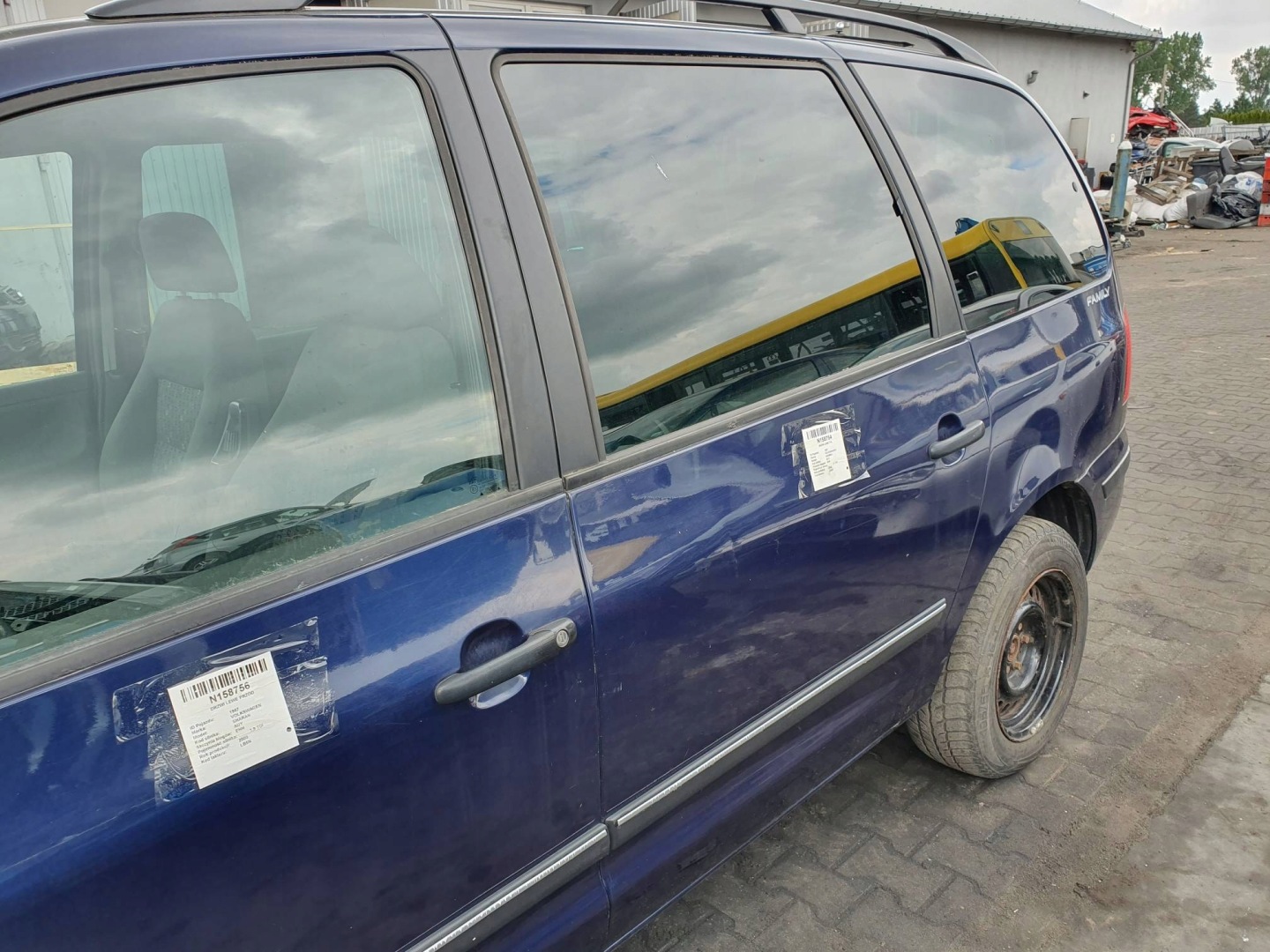 Tür links heck LB5N VOLKSWAGEN SHARAN