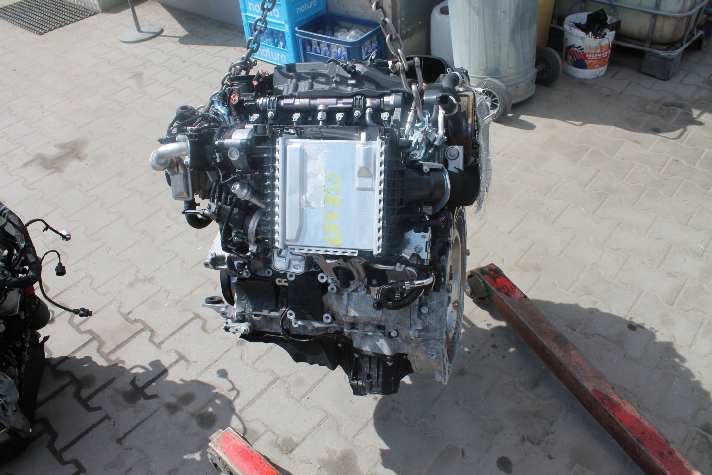 engine complete MERCEDES 654820 BITURBO 15 TYSKM