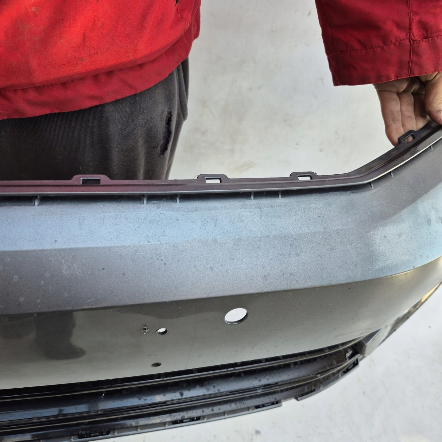 VW PASSAT B8 R-LINE 14-19 bumper front front PDC