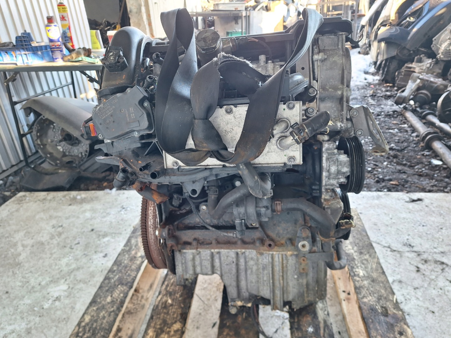 VOLKSWAGEN SEAT SKODA AUDI engine 1.4 TSI 122KM CAX