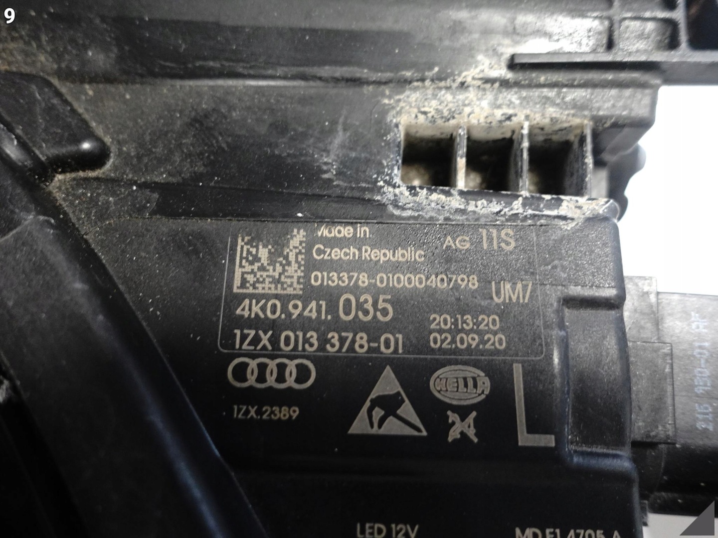 AUDI A6 S6 C8 4K0 18- light MATRIX FULL LED left front EUROPA *035* LADNA
