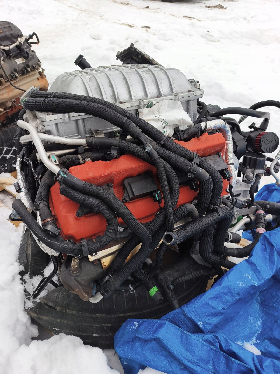 2021-23 Ram TRX Hellcat Supercharged 6.2L complete engine OEM