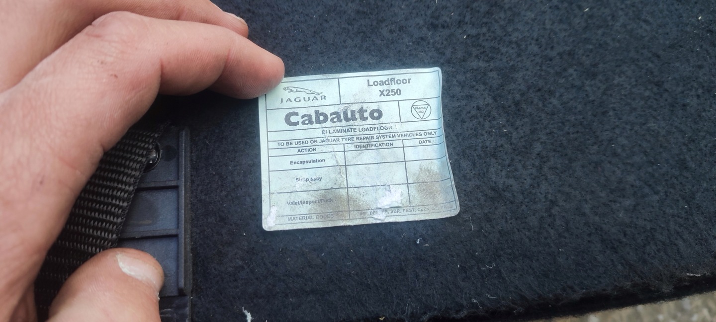 mats boot sedan jaguar xf x250