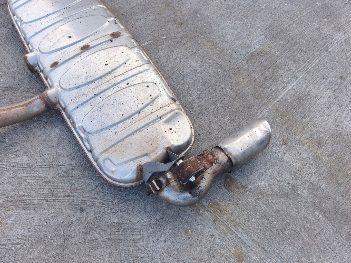 muffler, exhaust AUDI Q7 4L 3.0 TDI