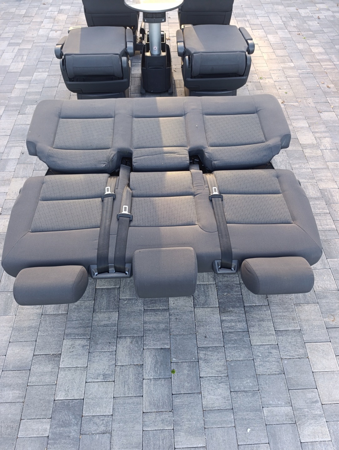 VW T5 T5 LIFT T6 KOMPLET Sitze Sitze MULTIVAN STOLIK Sitz ANTRACYT