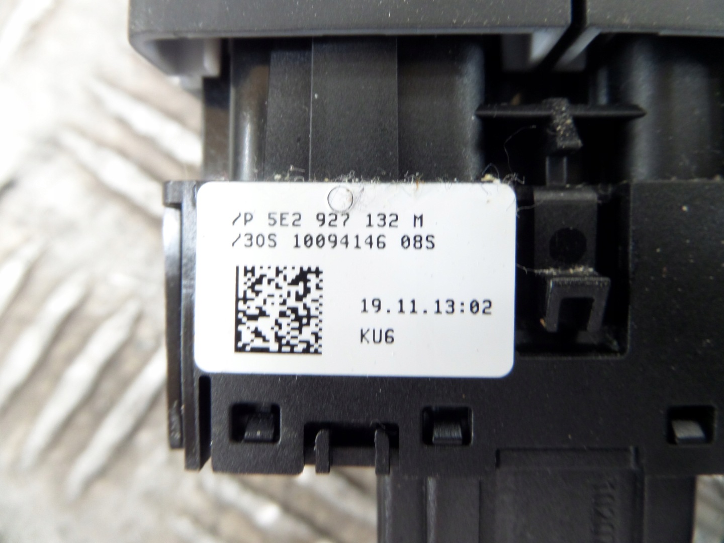 Panel controls Skoda OE 5E2927132M