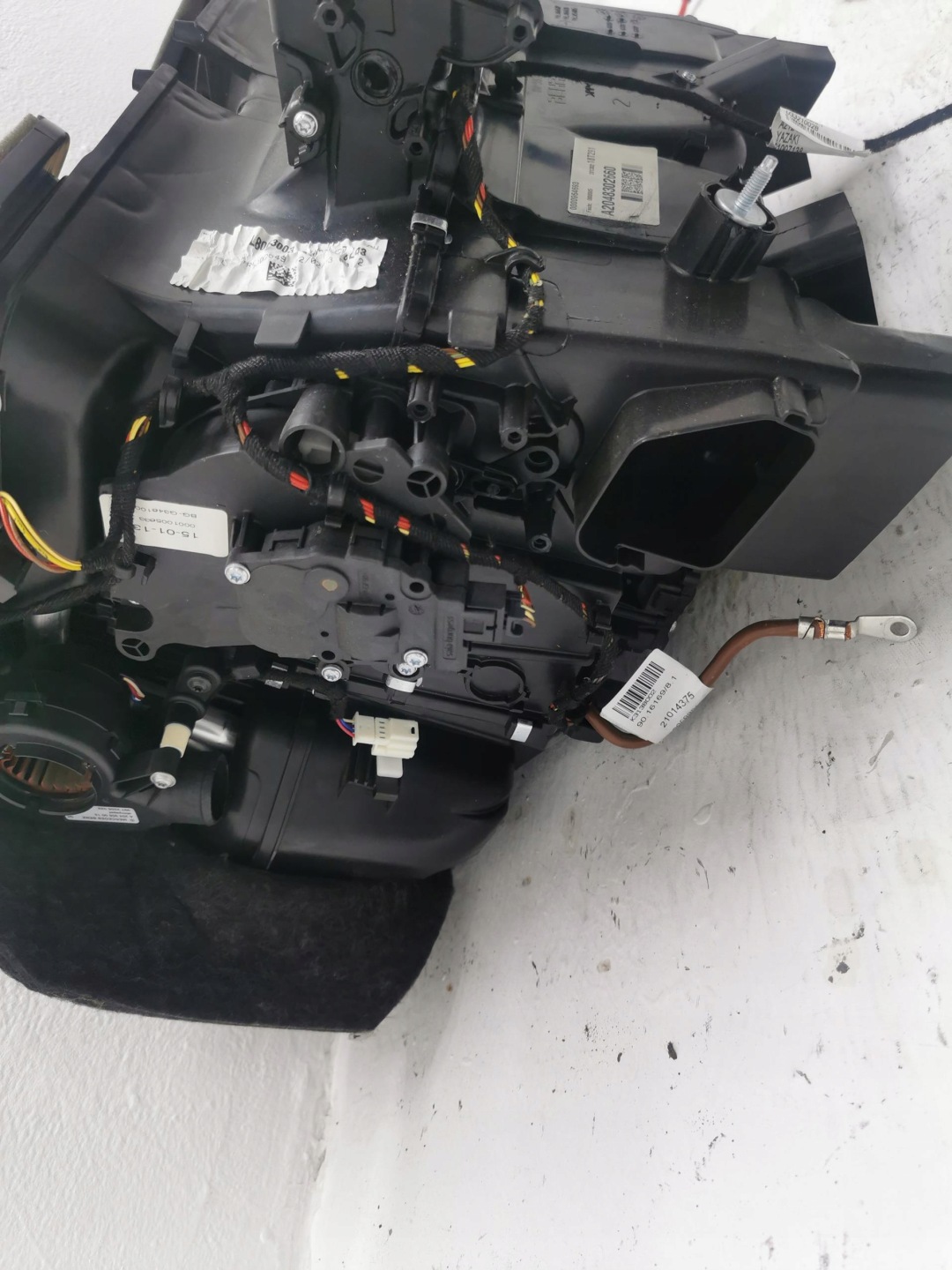 heater complete MERCEDES C-KLASA W204 LIFT