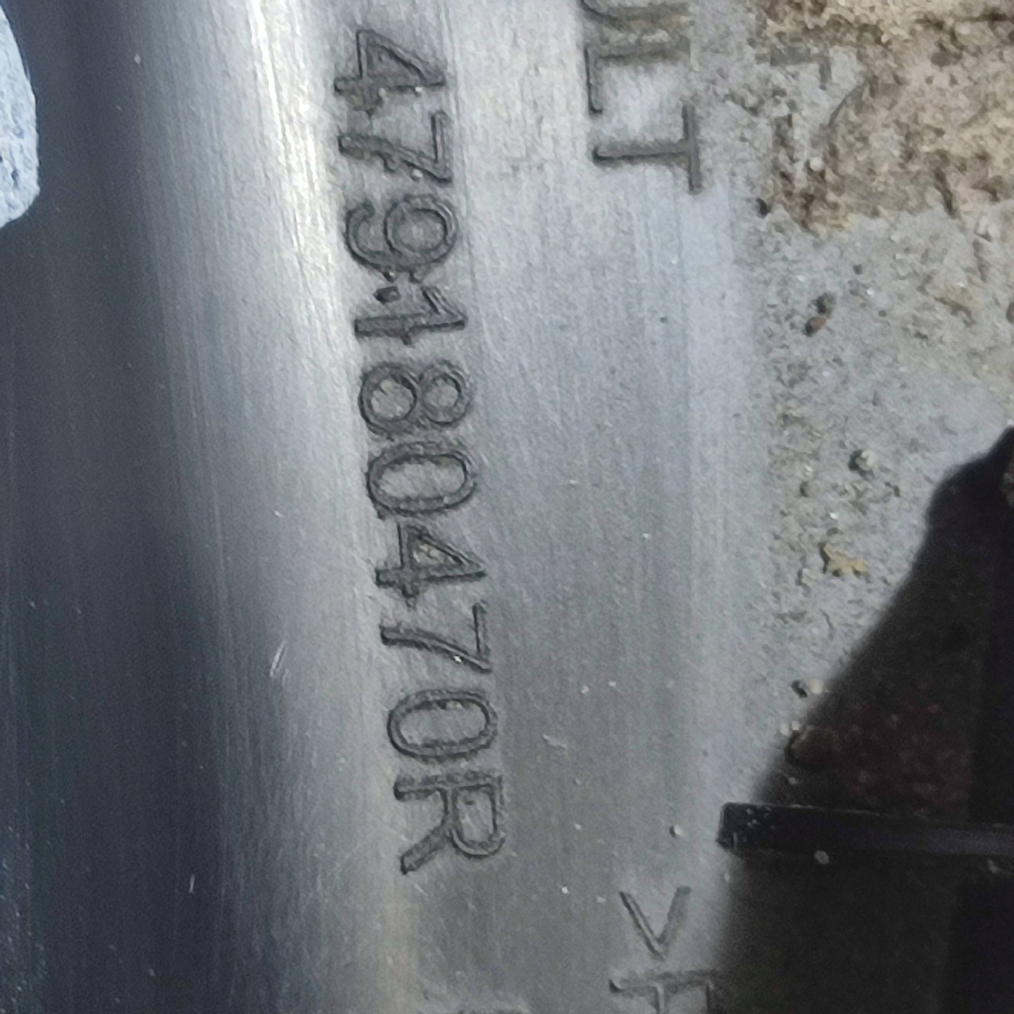 mudguard rear. rear part side right Dacia Jogger 479180470R