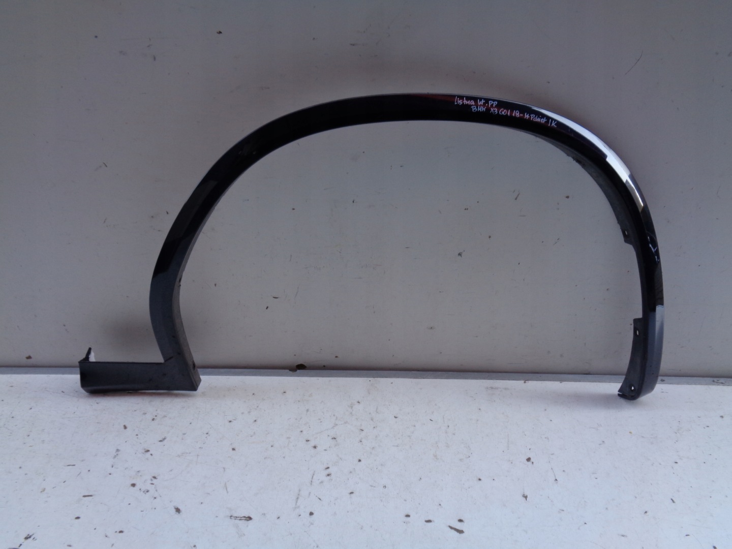 modanatura parafango Destro Anteriore BMW X3 G01 18- m-packet