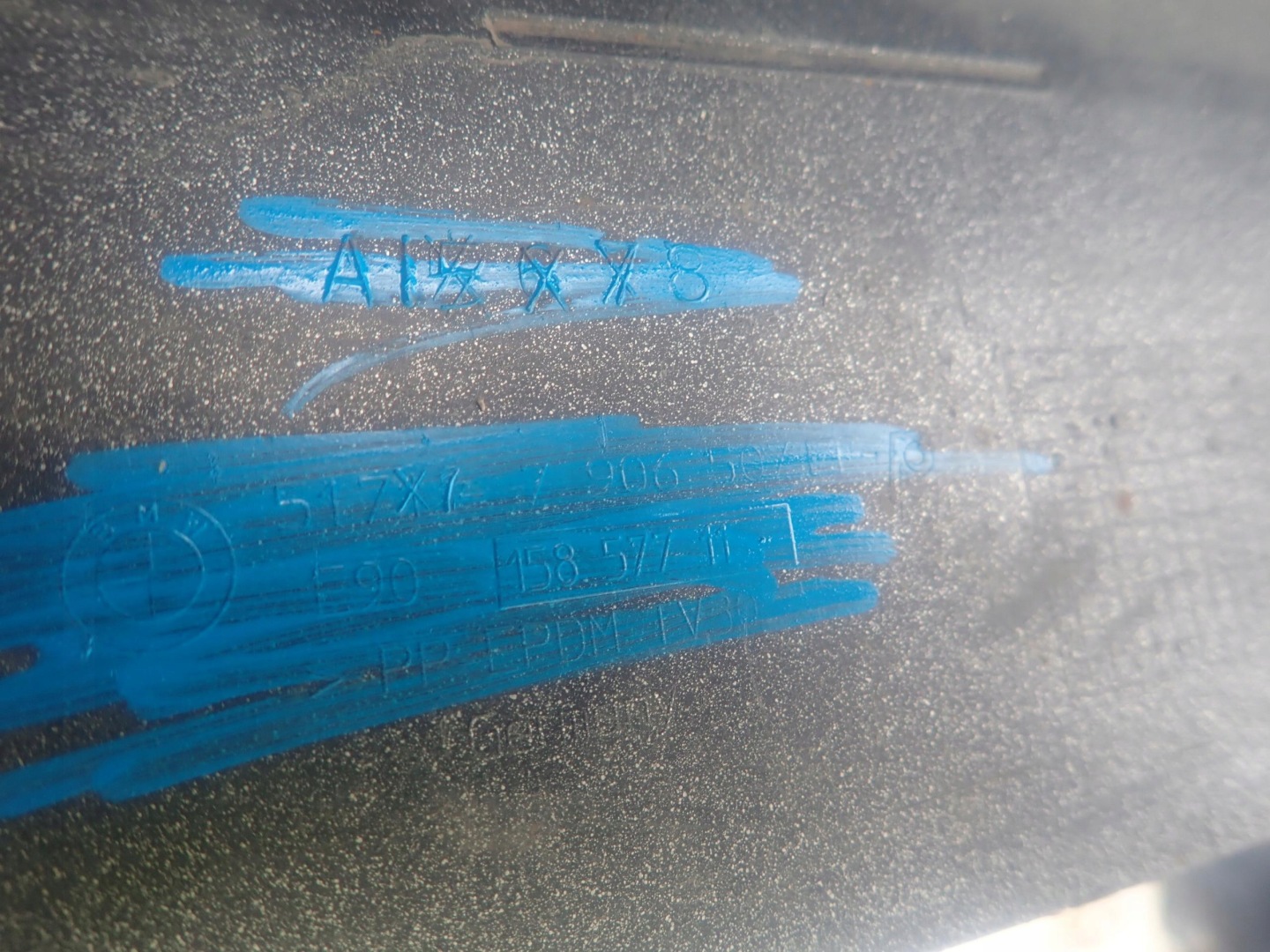 BMW 3 E90 E91 m-packet threshold left moulding threshold