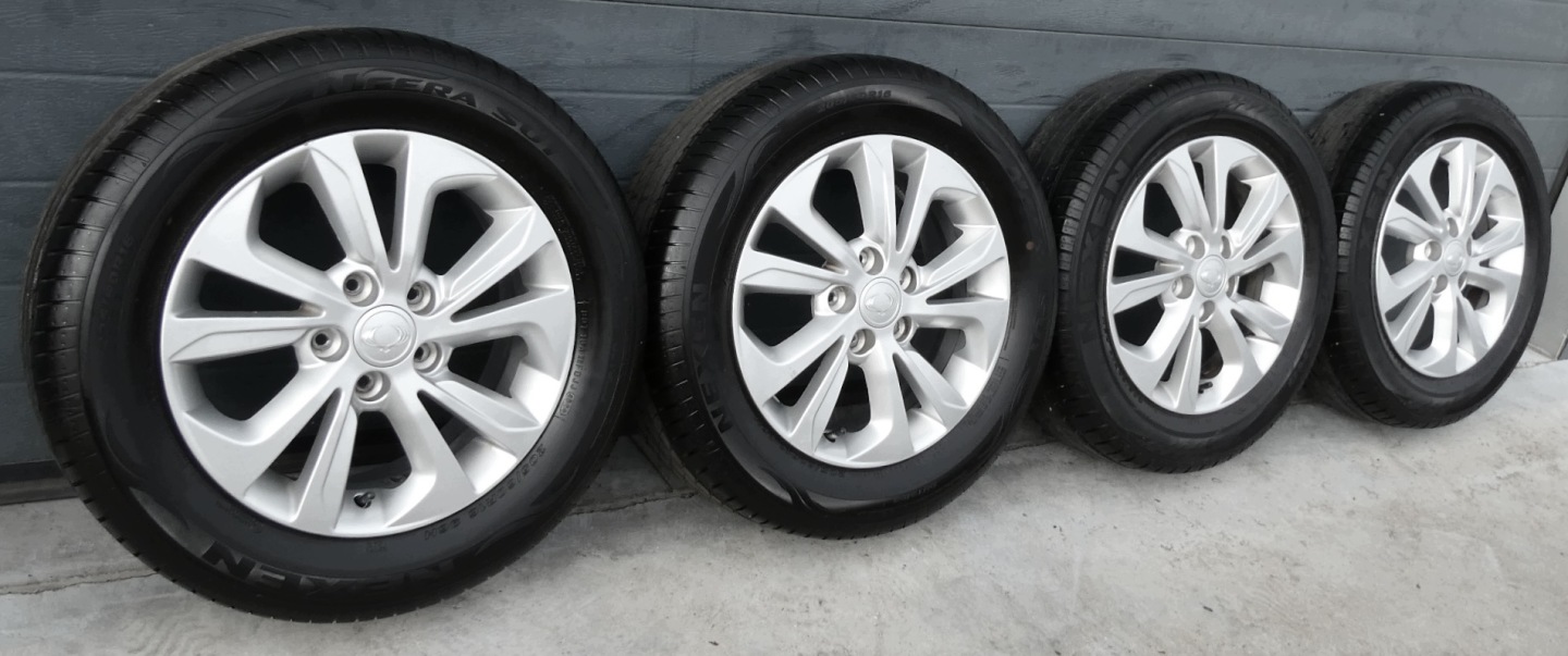 discs 16 OE wheels tyres SSANGYONG TIVOLI