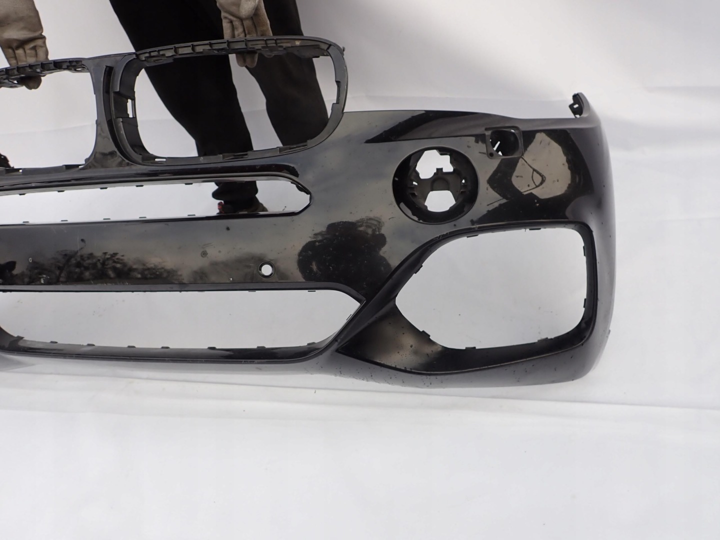 BMW X5 F15 m-packet 13-18 bumper front washer PDC