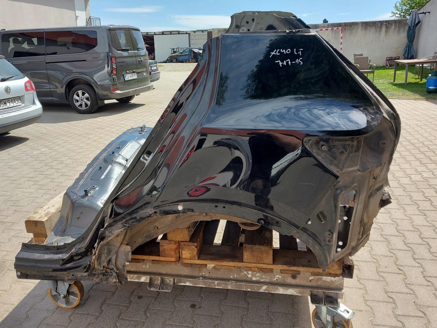 VOLVO XC40 D3 parafango LONGHERONE posteriore sinistra Destra Coppa 717-15