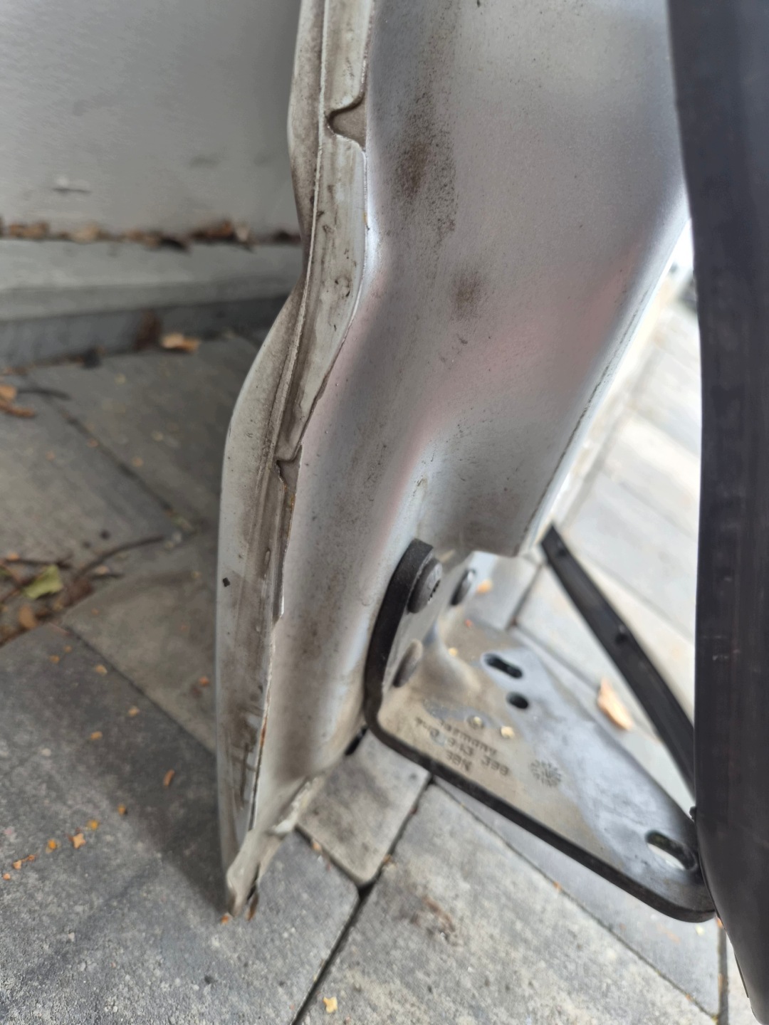 door sliding VW T5 T5 lift side right silver z window