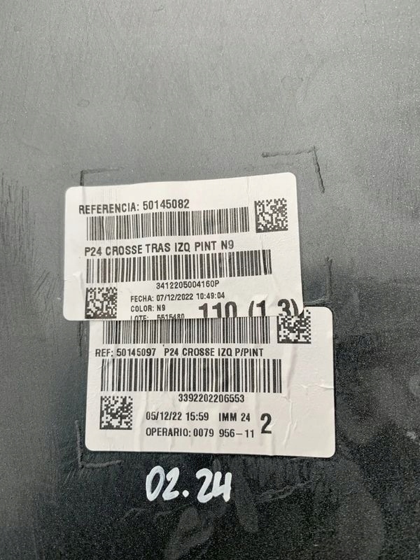 Peugeot 2008 2 II 19r corner left rear part rear 2019 PDC