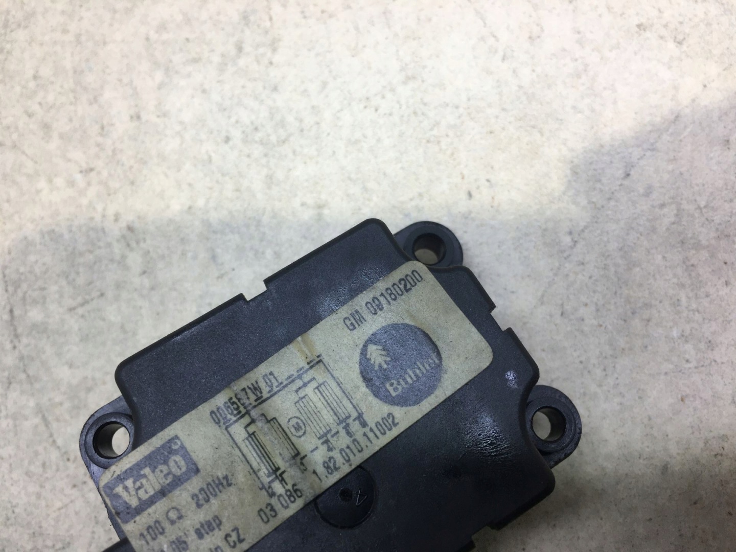 Micro moteur Bloc de chauffage complet SIGNUM 09180200 09180201