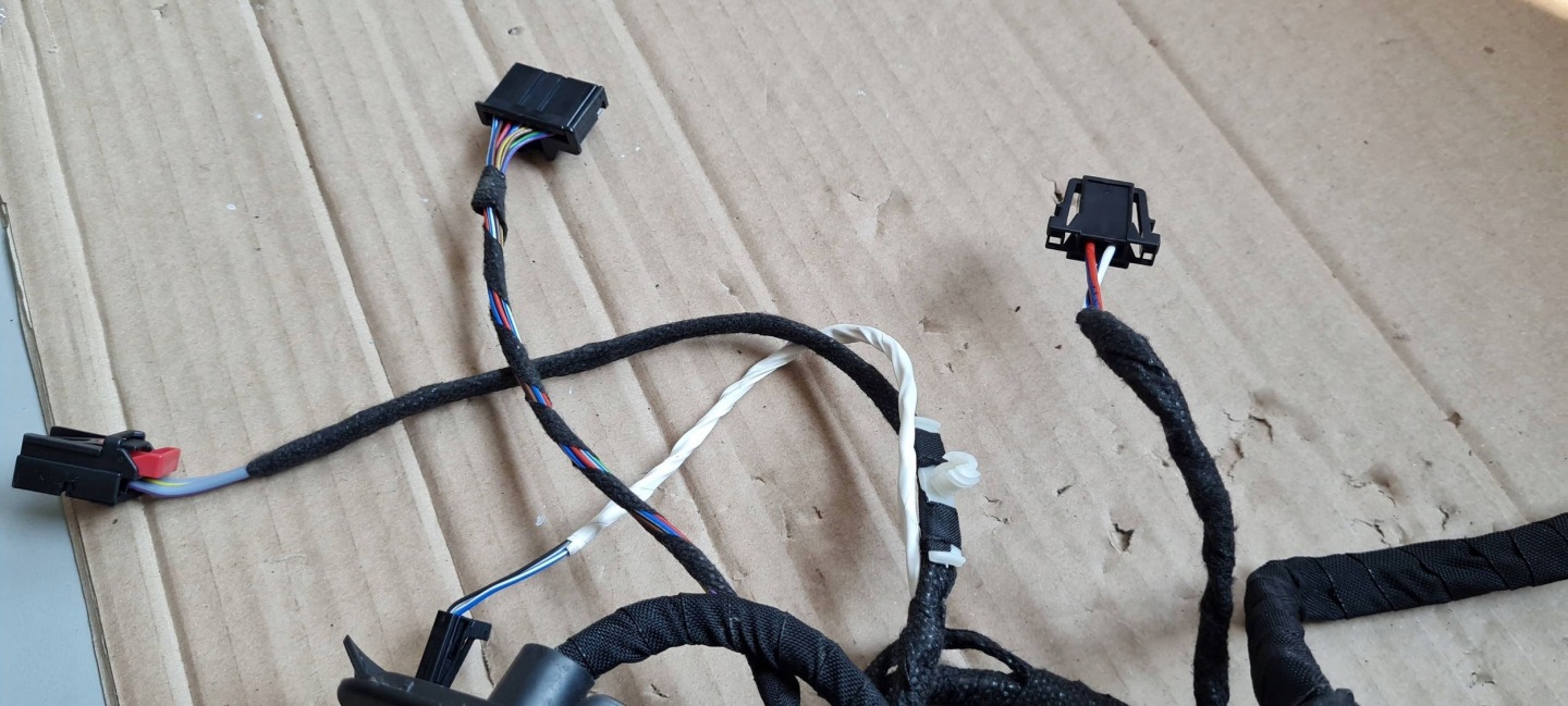S3 8Y A3 LIFT bundle wiring door left left rear part 8Y0971687BC