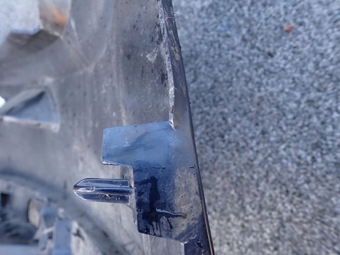 AUDI Q3 11- bumper corner front front left