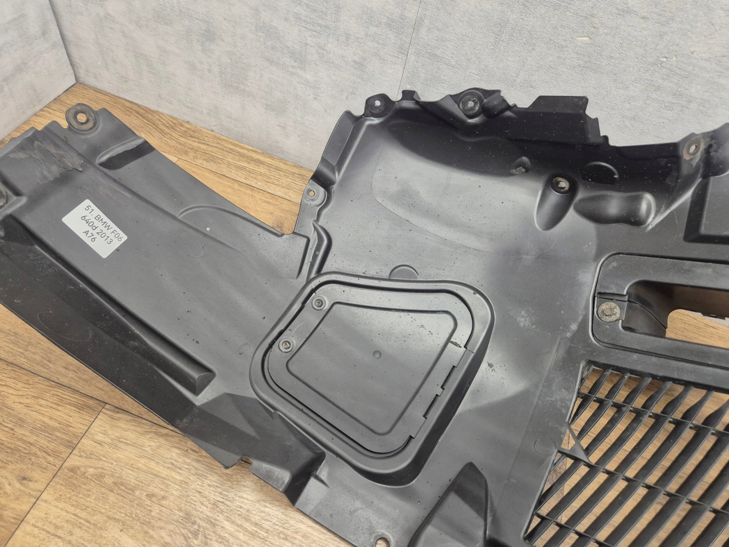 BMW 6 F06 F12 F13 mudguard left front left front part m-packet 7224483