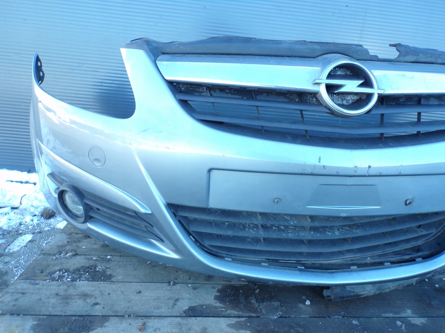 front bumper front OPEL CORSA D colour Z163
