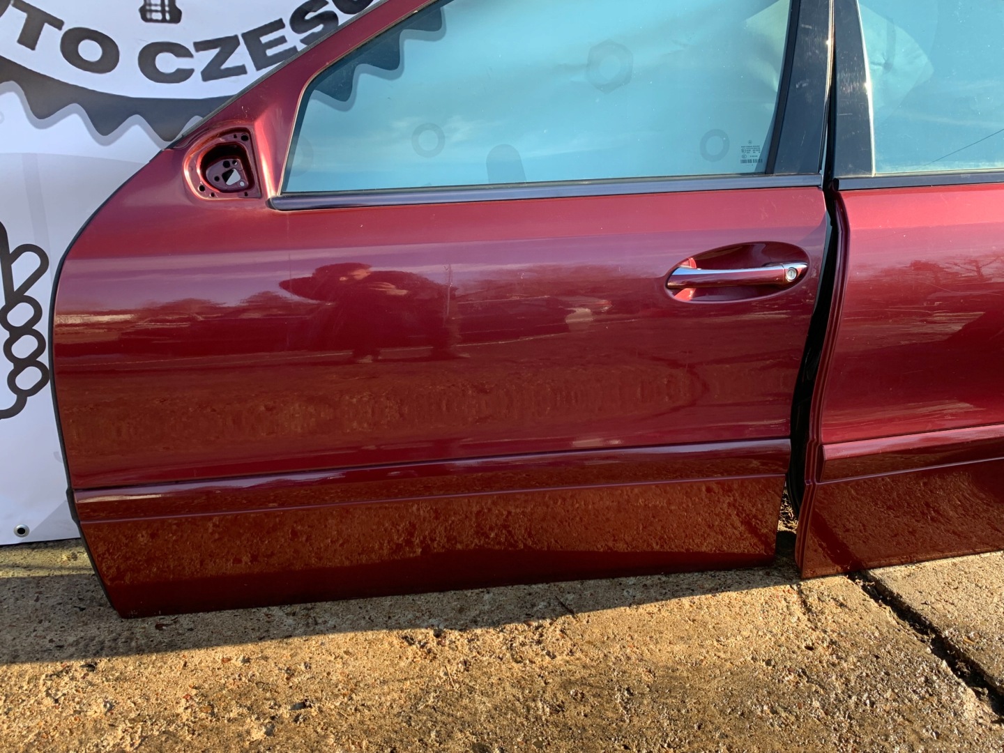 MERCEDES W211 E-KLASA door left left front front 567 c567