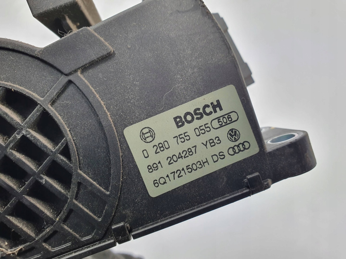 PEDAL 6Q1721503H SKODA FABIA II